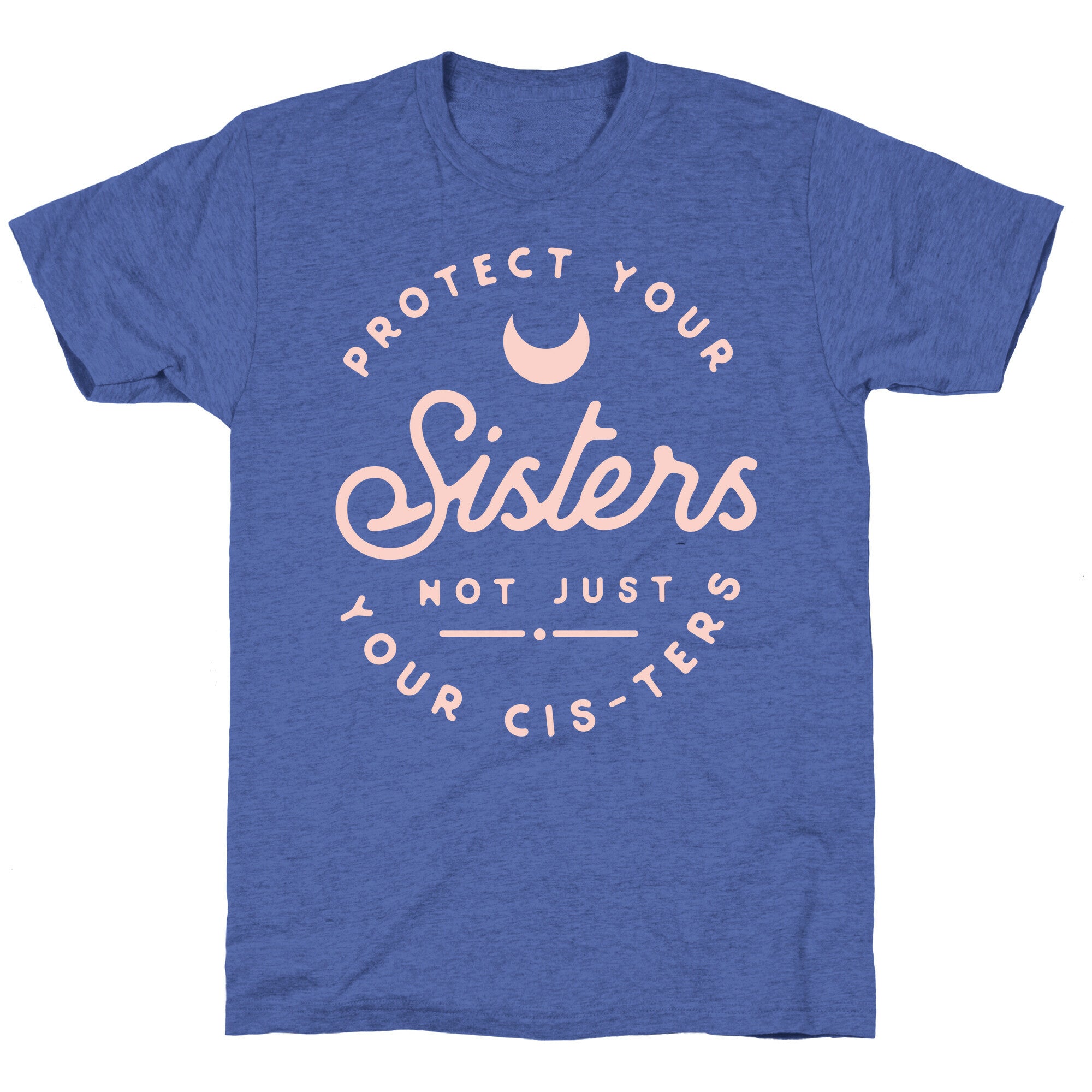 Protect Your Sisters NOt Just YOur Cis-ters Unisex Triblend Tee